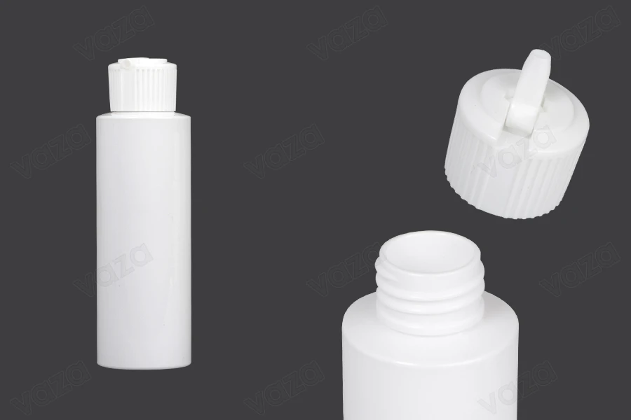 Μπουκαλάκι 100 ml πλαστικό (PP24/410) με πώμα ροής - 12 τμχ Μπουκαλάκι 100 ml πλαστικό (PP24/410) με πώμα ροής - 12 τμχ-εικόνα_προϊοντική
