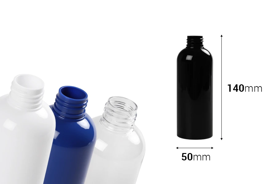 Μπουκάλι PET 200 ml σε διάφορα χρώματα (PP 24/410) - 12 τμχ Μπουκάλι PET 200 ml σε διάφορα χρώματα (PP 24/410) - 12 τμχ