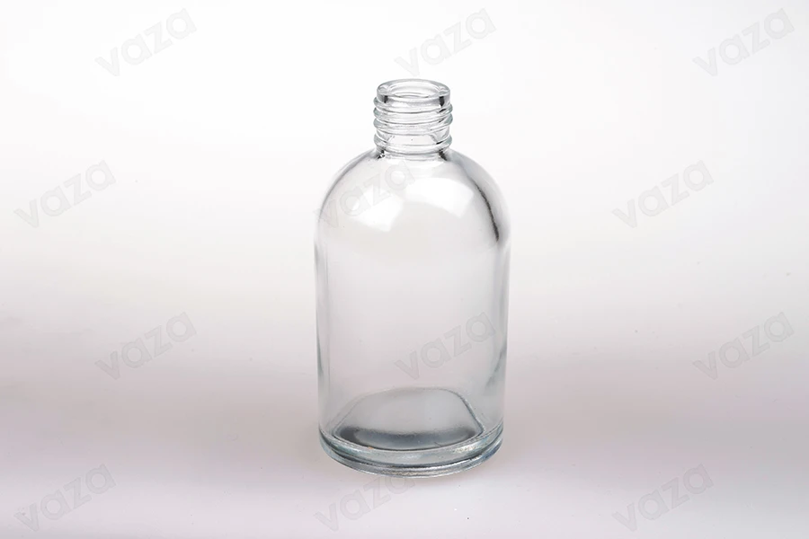 Μπουκάλι γυάλινο στρογγυλό 100ml για λικέρ ή δειγματισμό ελαιολάδου (PP20)-εικόνα_σύνθεση