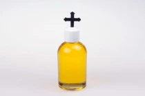 Μπουκάλι γυάλινο στρογγυλό 100ml για λικέρ ή δειγματισμό ελαιολάδου (PP20)