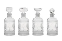 Μπουκάλι 200 ml γυάλινο με ανάγλυφα σχέδια Μπουκάλι 200 ml γυάλινο με ανάγλυφα σχέδια