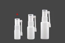Flacon en plastique de 10 ml avec pompe de pulvérisation locale pour usage pharmaceutique - 12 pcs