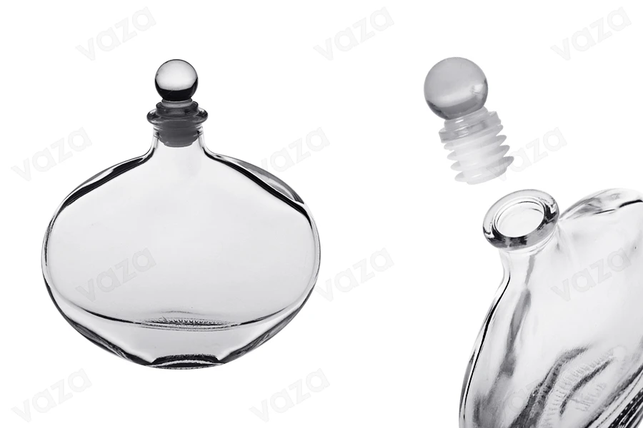 Glasverschluss für 200 -ml-Flasche (Code 101-85)-bildabmessungen