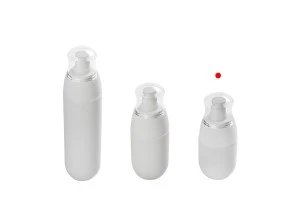 Flasche 30ml aus Kunststoff mit Pumpe und transparentem Deckel-6