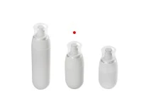 Μπουκαλάκι PET 50 ml με λευκή αντλία και διάφανο καπάκι Μπουκαλάκι PET 50 ml με λευκή αντλία και διάφανο καπάκι