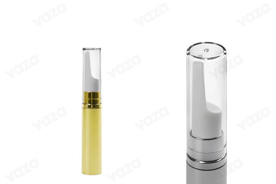 Μπουκαλάκι Airless 10 ml για serum με χρωματιστό σώμα και καπάκι-εικόνα_προϊοντική