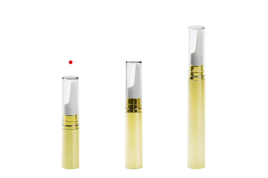 Flacon airless de 5ml pour sérum avec corps et bouchon colorés