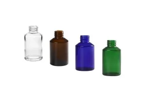 30ml glass bottle with PP20 finish-1
