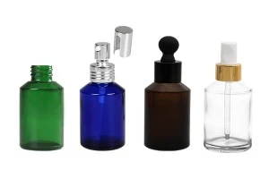 Flacon en verre de 60 ml avec finition PP24-8