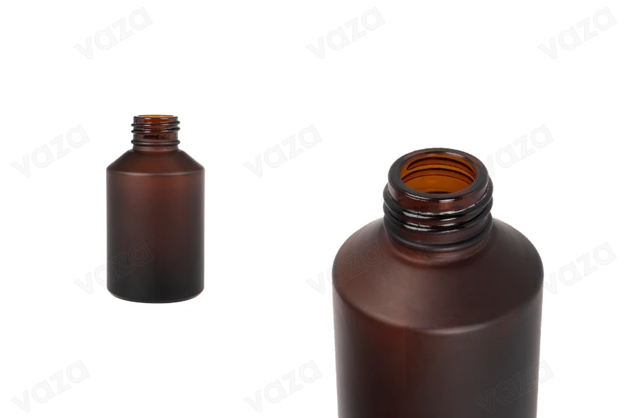 60ml Glasfläschchen mit PP24-Auslauf 60ml Glasfläschchen mit PP24-Auslauf-produktbild
