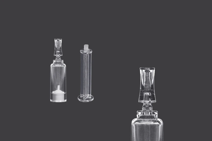 Φιαλίδιο πλαστικό - αμπούλα 3 ml μιας χρήσης - 100 τμχ