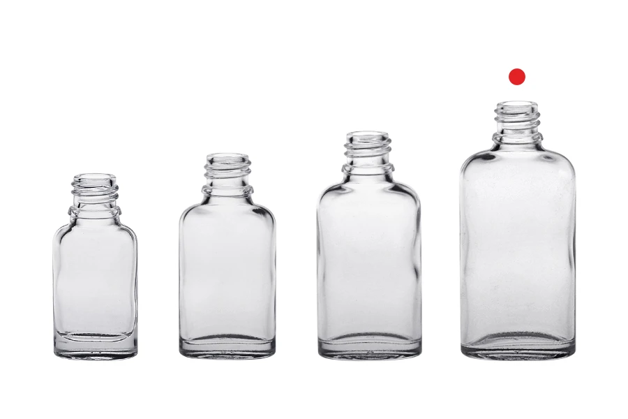 Μπουκαλάκι 50 ml για αιθέρια έλαια γυάλινο, διάφανο σε οβάλ σχήμα (PP18) Μπουκαλάκι 50 ml για αιθέρια έλαια γυάλινο, διάφανο σε οβάλ σχήμα (PP18)