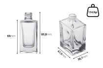 Γυάλινη φιάλη αρωμάτων 50 ml (18/415) Γυάλινη φιάλη αρωμάτων 50 ml (18/415)