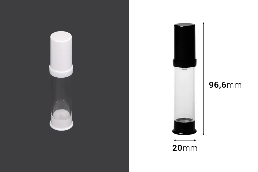 Μπουκαλάκι Airless 10 ml για κρέμα ακρυλικό