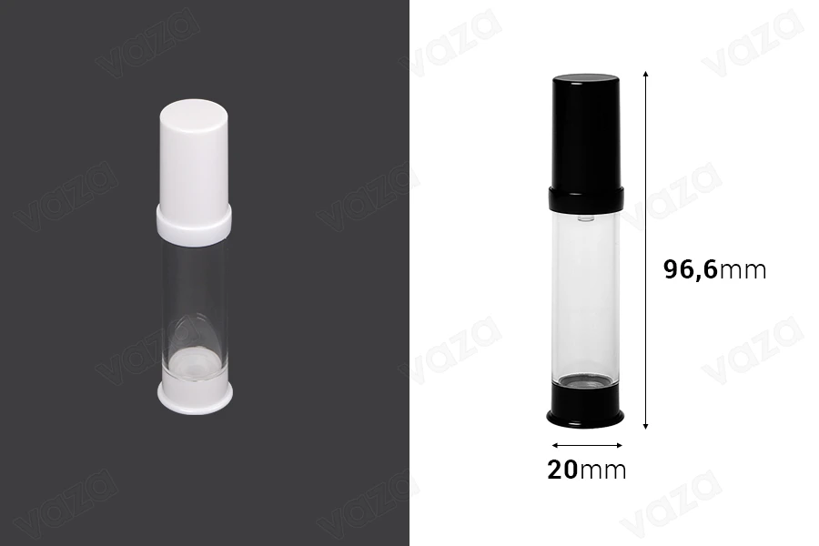 Μπουκαλάκι Airless 10 ml για κρέμα ακρυλικό-εικόνα_διαστάσεις