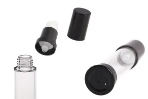 Bottiglietta Airless da 5 ml in acrilico per creme.-3