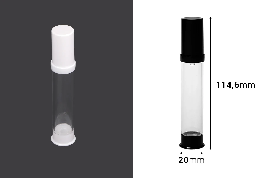Μπουκαλάκι Airless 15 ml για κρέμα ακρυλικό Μπουκαλάκι Airless 15 ml για κρέμα ακρυλικό