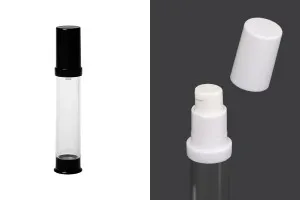 Bottiglietta Airless da 15 ml in acrilico per crema.-1