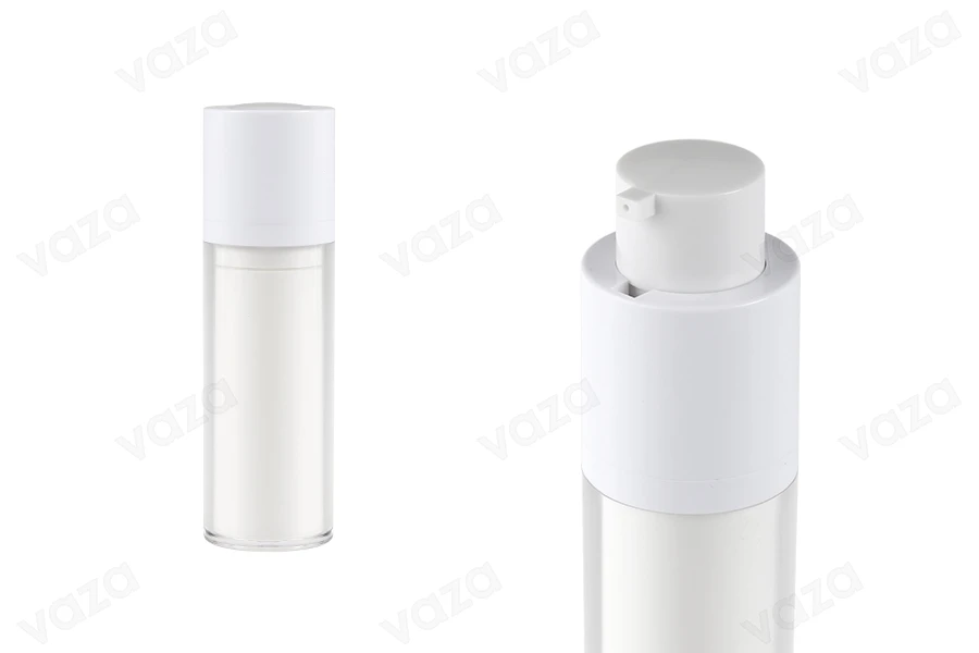 Bottiglia airless da 30 ml per crema in plastica con custodia esterna in acrilico-immagine_prodotto