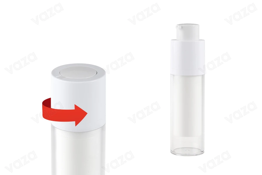 Bottiglia airless da 30 ml per crema in plastica con custodia esterna in acrilico-gruppo_immagini
