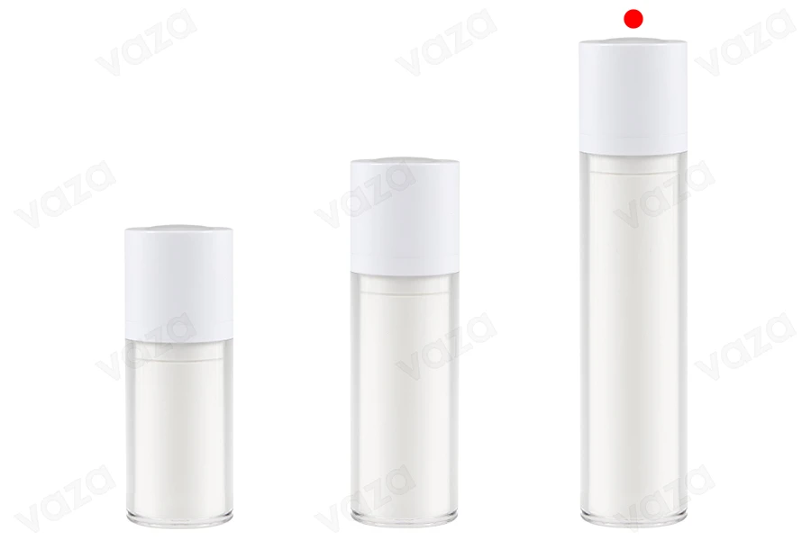 50ml plastic airless lotion cream bottle in double-layered design-image_group
