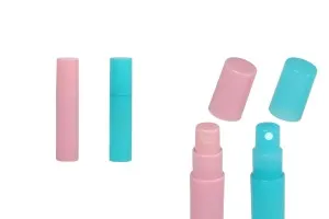 2ml plastic perfume spray sampler bottle with cap-1