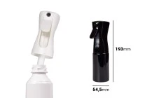 Μπουκάλι ψεκασμού 200 ml, πλαστικό και επαναγεμιζόμενο σε διάφορα χρώματα Μπουκάλι ψεκασμού 200 ml, πλαστικό και επαναγεμιζόμενο σε διάφορα χρώματα