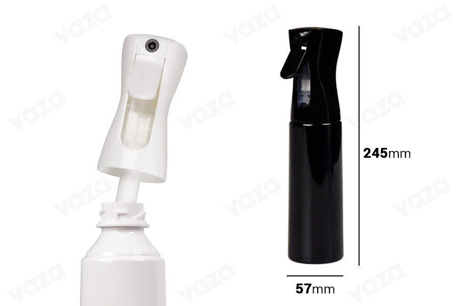 300ml refillable plastic fine mist spray bottle, available in different colors 300ml refillable plastic fine mist spray bottle, available in different colors-image_dimensions