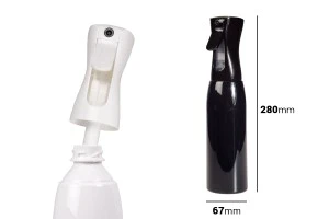Bouteille de pulvérisation de 500 ml, en plastique et rechargeable en différentes couleurs-2