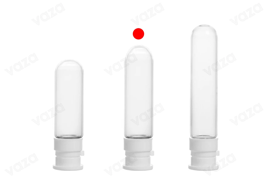 Flacon en verre de 3 ml, avec bouchon de sécurité en plastique pour l'échantillonnage, les médicaments et les produits homéopathiques - 25 pcs Flacon en verre de 3 ml, avec bouchon de sécurité en plastique pour l'échantillonnage, les médicaments et les produits homéopathiques - 25 pcs-photo_groupe