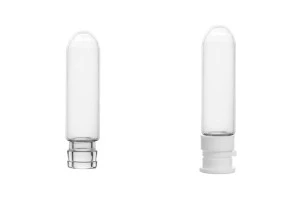 3 ml Glasfläschchen mit Plastikschutzkappe für Probenahme, Medikamente und Homöopathen-1