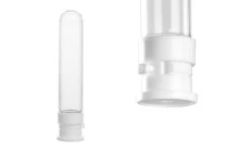 Φιαλίδιο 5 ml γυάλινο, με πλαστικό καπάκι ασφαλείας για δειγματισμό, φάρμακα και ομοιοπαθητικά - 25 τμχ