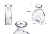 Flasche 100 ml Glas ohne Verschluss Flasche 100 ml Glas ohne Verschluss