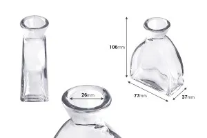 Bouteille en verre de 100 ml sans bouchon-2