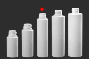 Flacon de 100 ml PET de couleur blanche ou transparente (PP24)-5