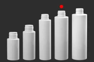 Flacon de 150 ml PET de couleur blanche ou transparente (PP24)-5