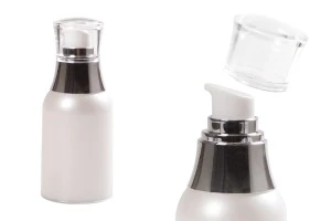 50ml Airless-Flasche mit Sahnepumpe und transparentem Deckel-1
