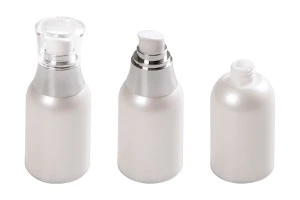 50ml Airless-Flasche mit Sahnepumpe und transparentem Deckel-6