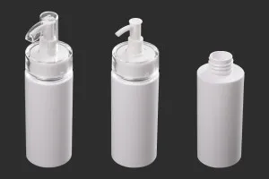 120 ml PET-Flasche mit Sahnepumpe (PP24) und Verschluss-6