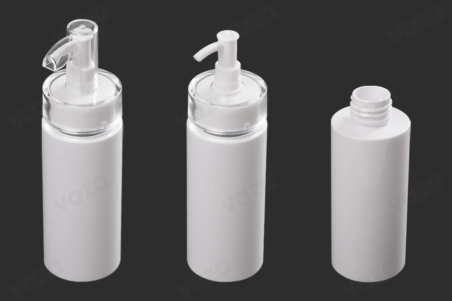 Μπουκάλι 120 ml PET με αντλία κρέμας (PP24) και καπάκι Μπουκάλι 120 ml PET με αντλία κρέμας (PP24) και καπάκι-εικόνα_σύνθεση