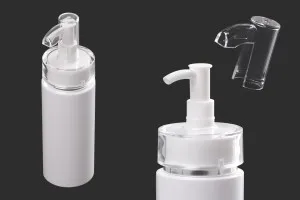 120 ml PET-Flasche mit Sahnepumpe (PP24) und Verschluss-1