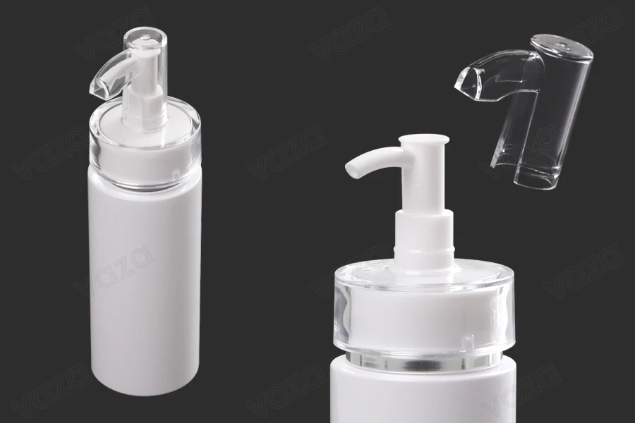 Μπουκάλι 120 ml PET με αντλία κρέμας (PP24) και καπάκι Μπουκάλι 120 ml PET με αντλία κρέμας (PP24) και καπάκι-εικόνα_προϊοντική