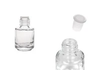 Μπουκαλάκι για αρωματικό αυτοκινήτων 4 ml κυλινδρικό με ξύλινο καπάκι και τάπα - 25 τμχ