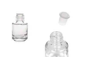 Autoduft Flasche 4ml zylindrisch mit Holzdeckel, in einer Packung mit 25 Stücken-2