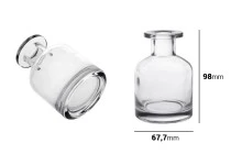 Μπουκάλι 150 ml γυάλινο διάφανο Μπουκάλι 150 ml γυάλινο διάφανο