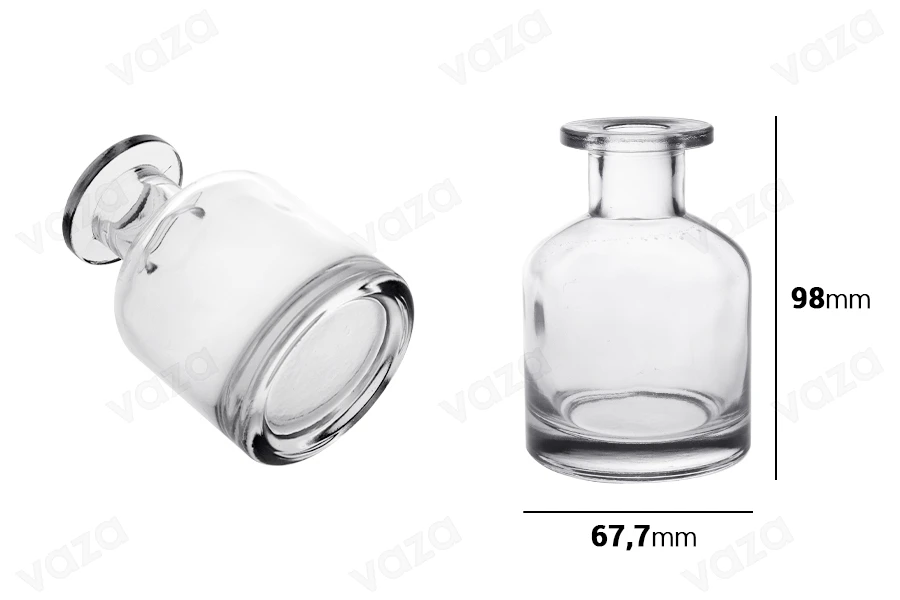 Shishe qelqi 150 ml transparente Shishe qelqi 150 ml transparente -imazh_dimensione