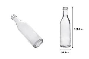 Mini glass bottle 50 ml (PP 18)-2