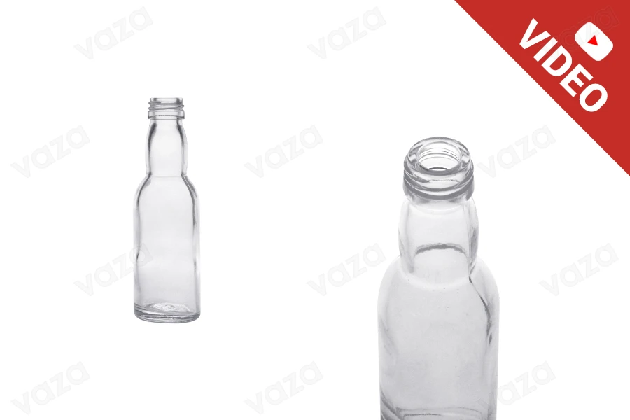 Γυάλινο μπουκαλάκι μινιατούρα 40 ml (PP 18) Γυάλινο μπουκαλάκι μινιατούρα 40 ml (PP 18)-εικόνα_προϊοντική