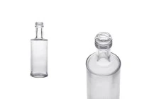 Clear glass bottle 50 ml (PP 18) Clear glass bottle 50 ml (PP 18)
