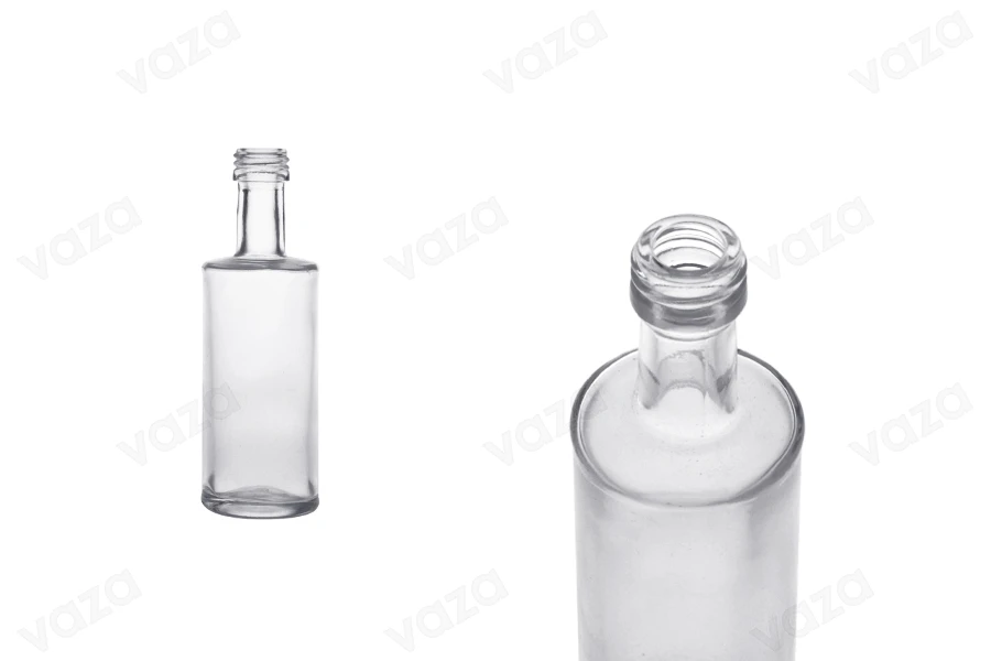 Γυάλινο διάφανο μπουκαλάκι 50 ml (PP 18) Γυάλινο διάφανο μπουκαλάκι 50 ml (PP 18)-εικόνα_προϊοντική